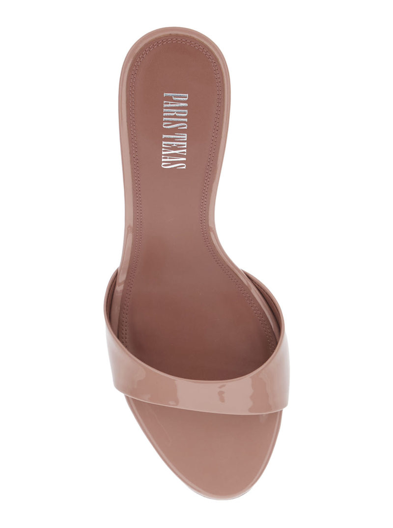 Paris Texas Lidia Round Toe Heeled Sandals - Pink