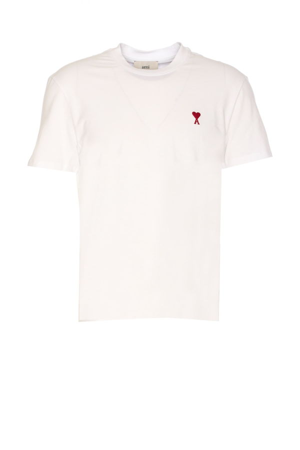 Ami Alexandre Mattiussi Ami De Coeur T-Shirt - White