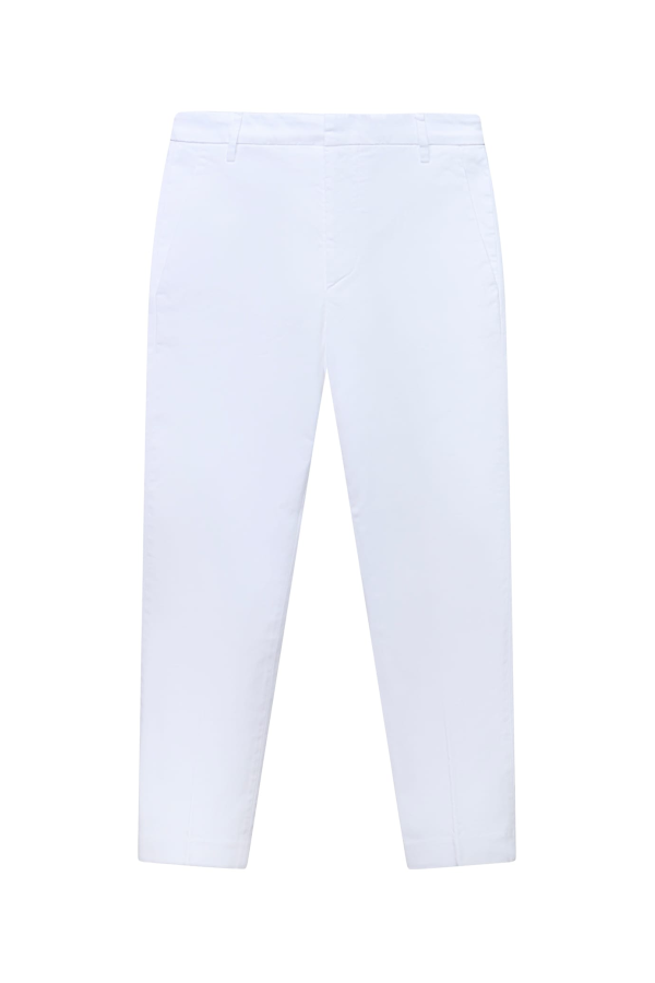 Dondup Nima Cotton Trousers - White