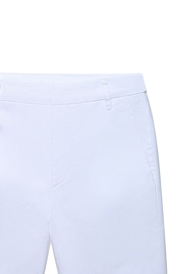 Dondup Nima Cotton Trousers - White
