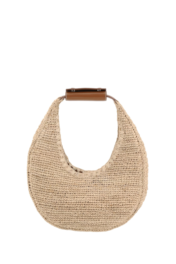 Staud Raffia Hobo Bag - Neutrals