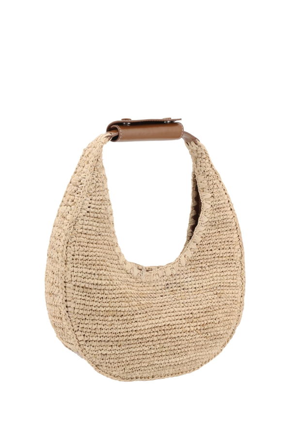 Staud Raffia Hobo Bag - Neutrals