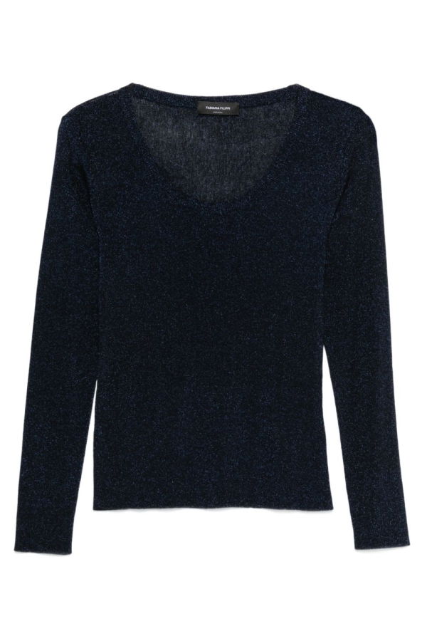 Fabiana Filippi Crewneck Sweater - Blue