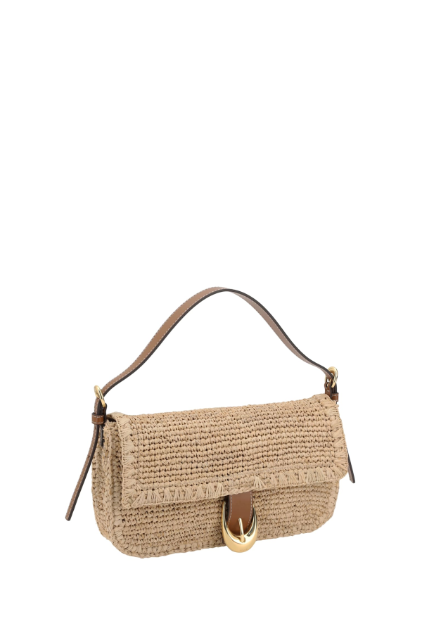 Staud Harlow Shoulder Bag - Neutrals