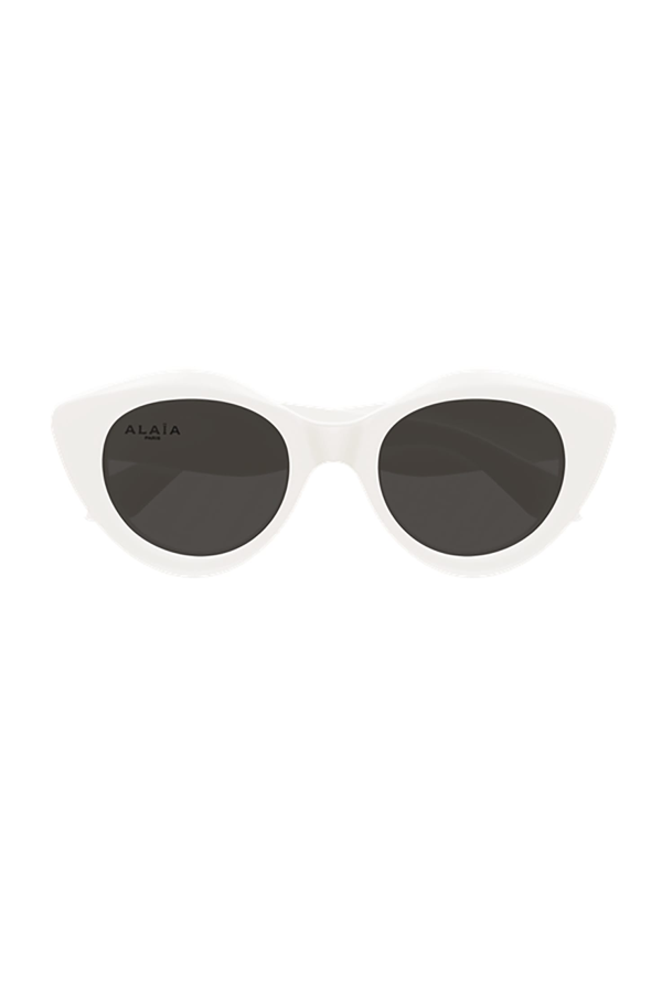 Alaia AA0091S Sunglasses - White / Grey