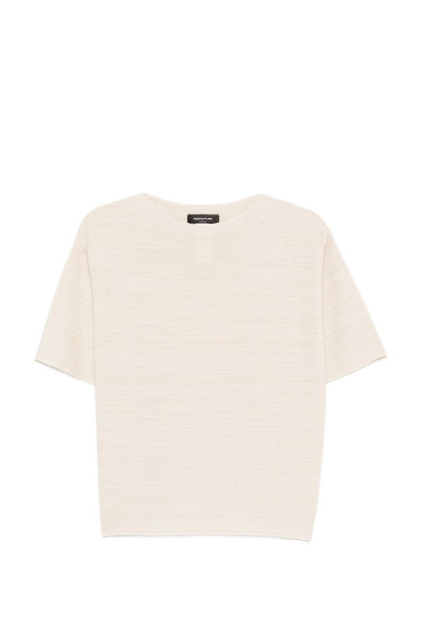 Fabiana Filippi Wool and Cotton Sweater - Ivory