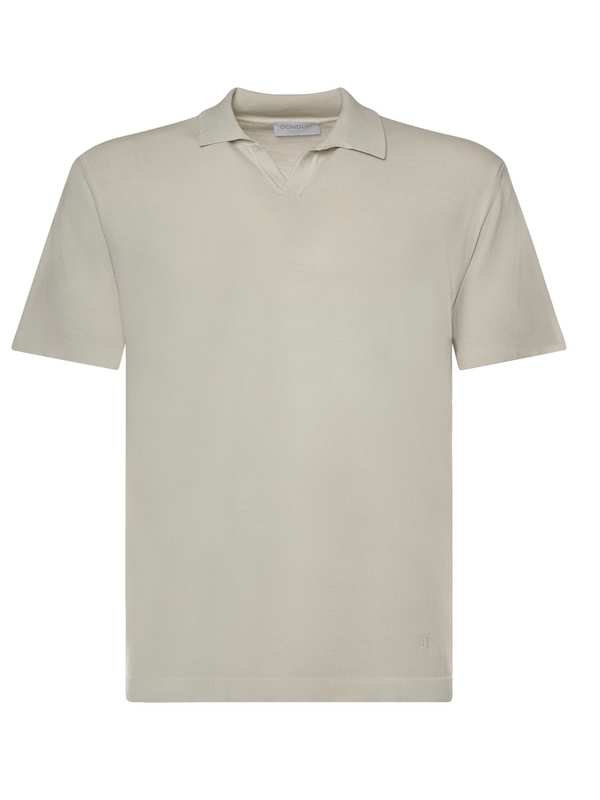 Dondup Cotton Polo Shirt - Sand