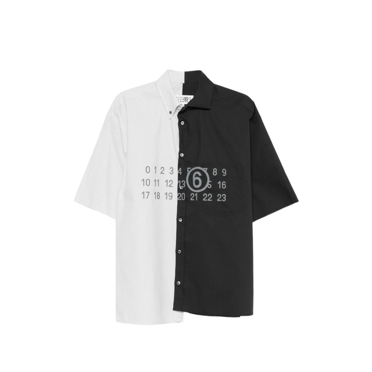MM6 Maison Margiela Shirt - WHITE/BLACK - Image 1 of 5