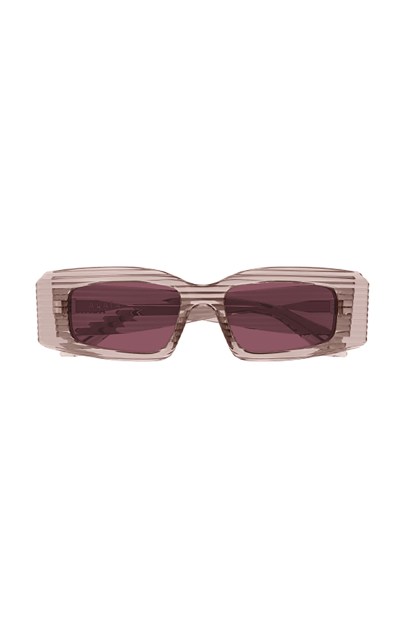 Alaia AA0078S Sunglasses - Brown Brown Violet