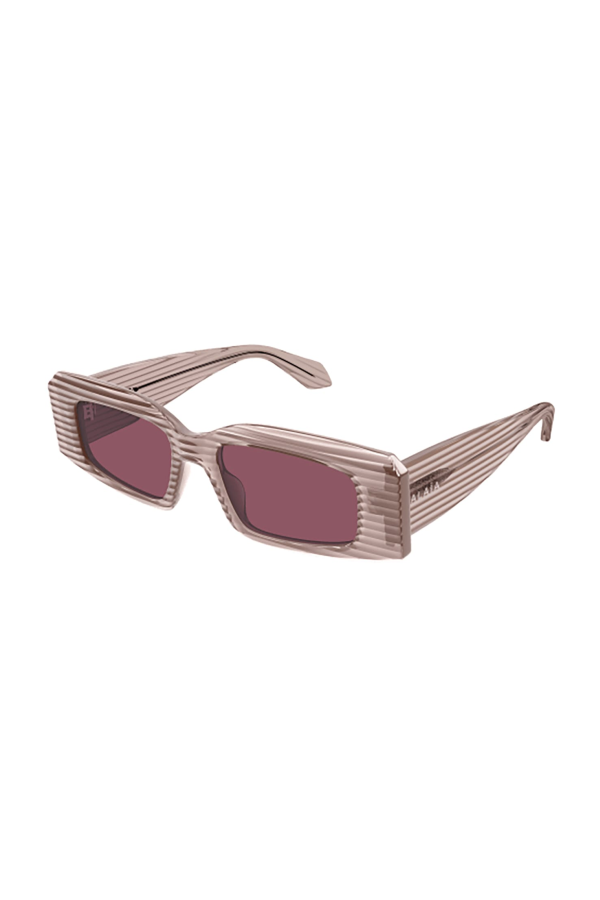 Alaia AA0078S Sunglasses - Brown Brown Violet