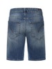 Dondup Derick Cotton Bermuda Shorts - Blue - Thumbnail 3