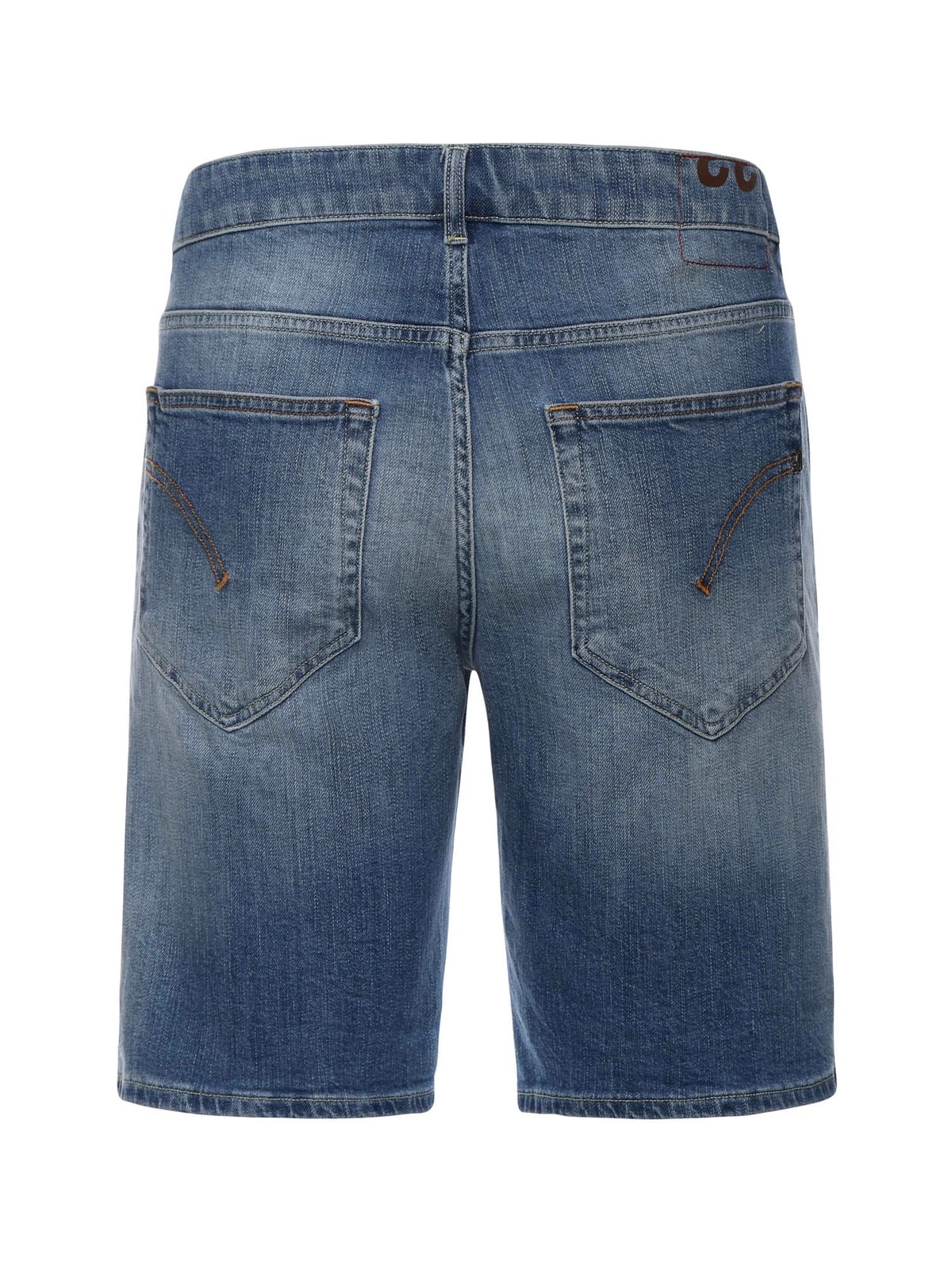 Dondup Derick Cotton Bermuda Shorts - Blue - Image 3 of 3