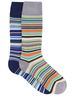 PAUL SMITH 2-Pack Striped Socks - Multicolour - Thumbnail 1