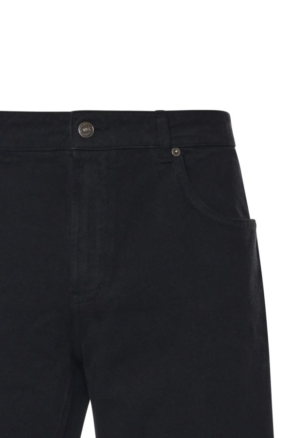 Dondup Derick Cotton Bermuda Shorts - Black