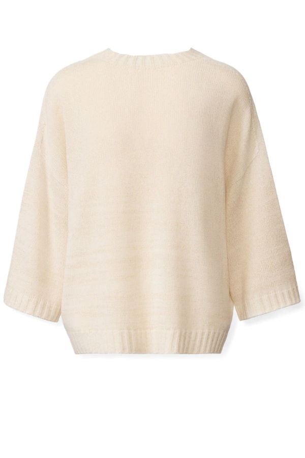 Fabiana Filippi Wool Jersey Sweater - Ivory