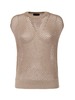 Dondup Openwork Vest - Natural - Thumbnail 1