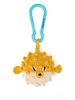 Alanui Puffer Fish Crochet Keyring - Yellow - Thumbnail 1