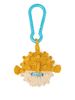 Alanui Puffer Fish Crochet Keyring - Yellow - Thumbnail 3