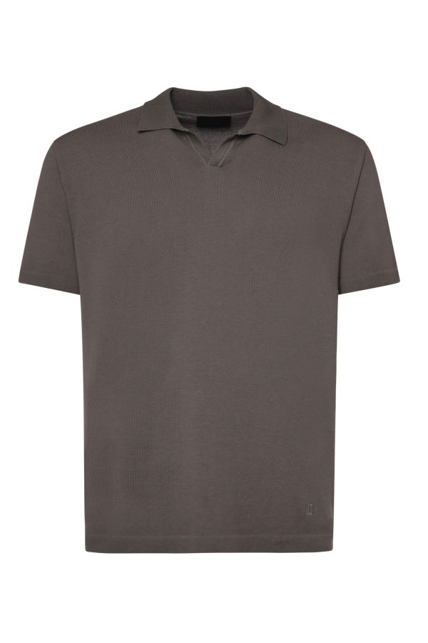 Dondup Cotton Polo Shirt - Mud