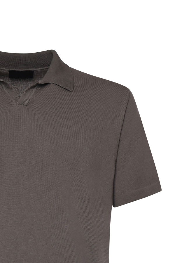 Dondup Cotton Polo Shirt - Mud