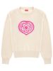 Kenzo Boke Heart Jersey Sweater - Powder - Thumbnail 1