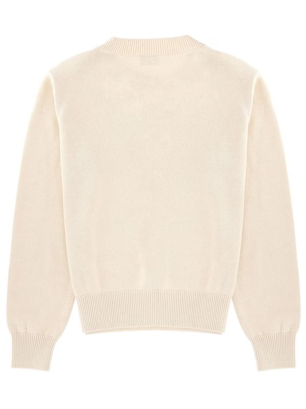 Kenzo Boke Heart Jersey Sweater - Powder