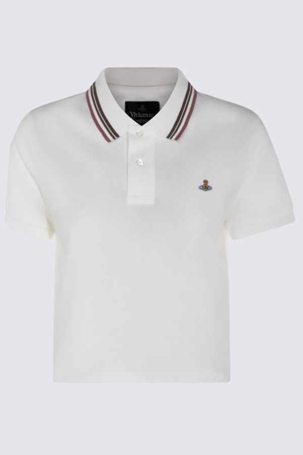 Vivienne Westwood Cotton Polo Shirt - White