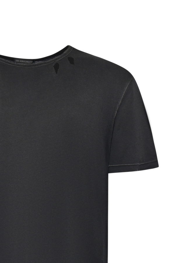 Ann Demeulemeester Eternal Eagle Cotton T-Shirt - Faded Black