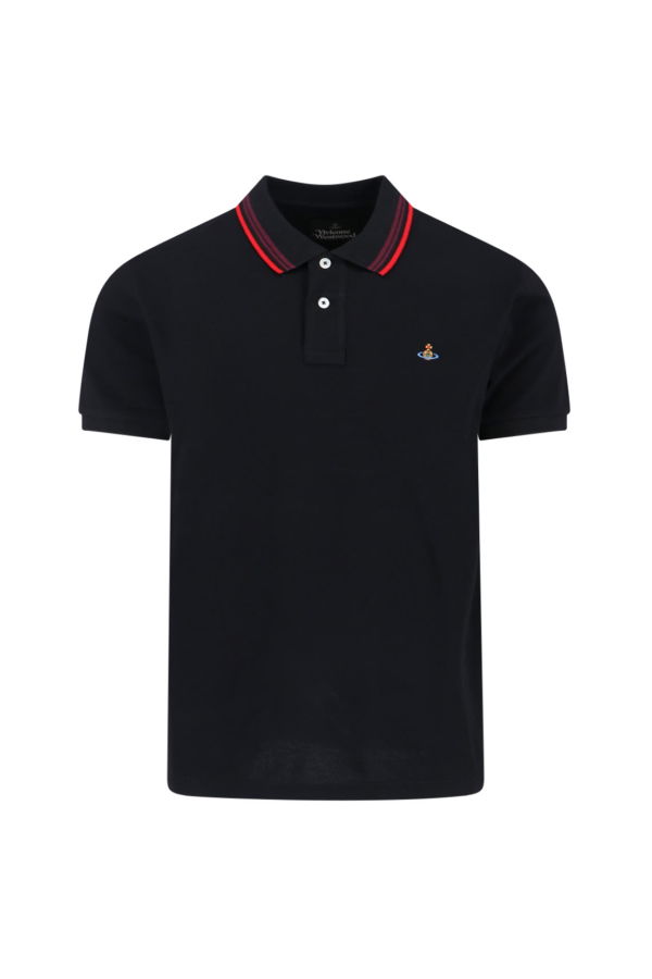 Vivienne Westwood Orb Polo Shirt - Black