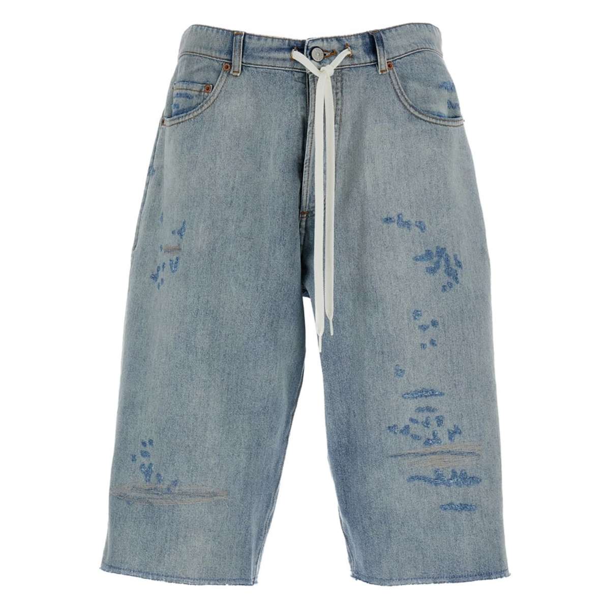 MM6 Maison Margiela Short Shorts - Blue - Image 1 of 3