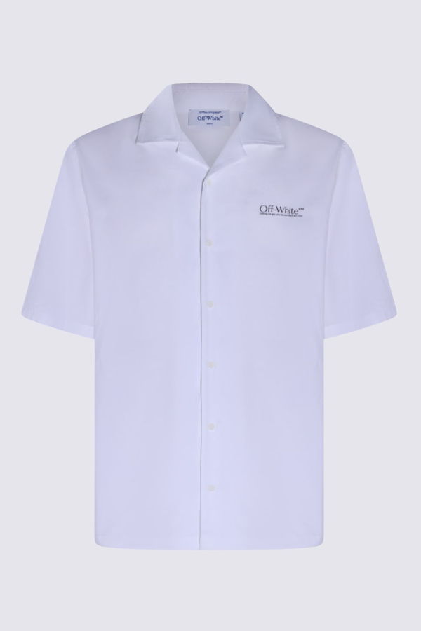 Off-White Cotton Shirt - White