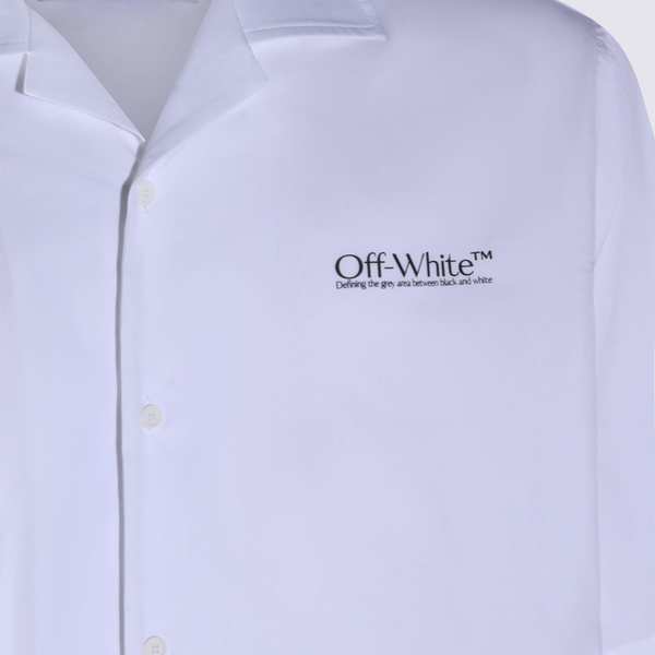 Off-White Cotton Shirt - White