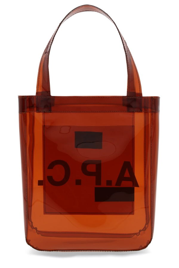 A.P.C. Small Lou Tote Bag - Brown