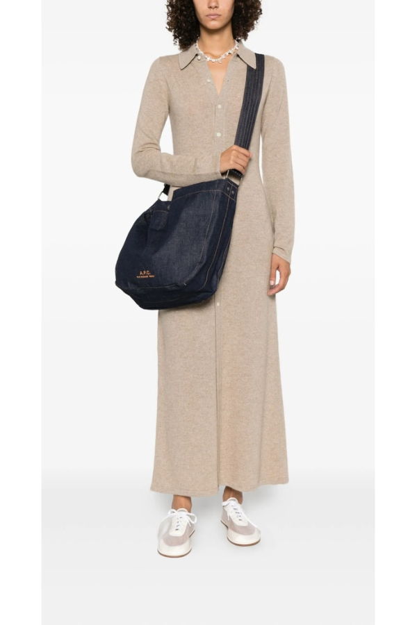 A.P.C. Bum Bag Shoulder Bag - Blue