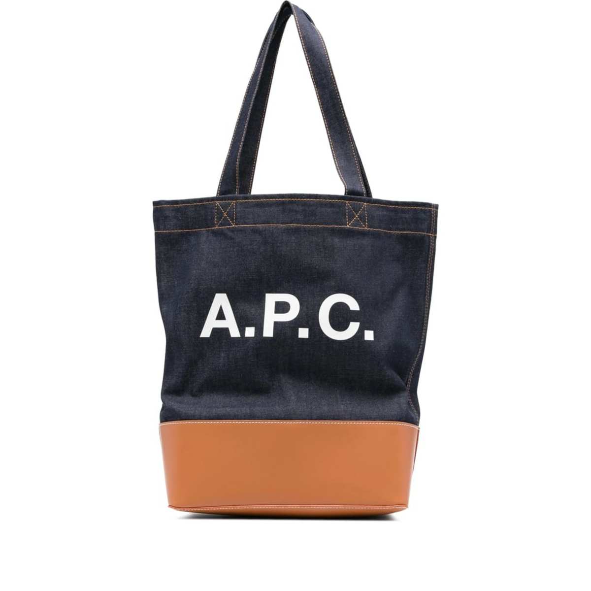 A.P.C. Bag Shoulder Bag - Blue/Brown - Image 1 of 5