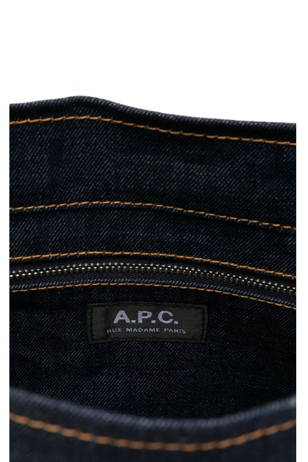 A.P.C. Bag Shoulder Bag - Blue/Brown