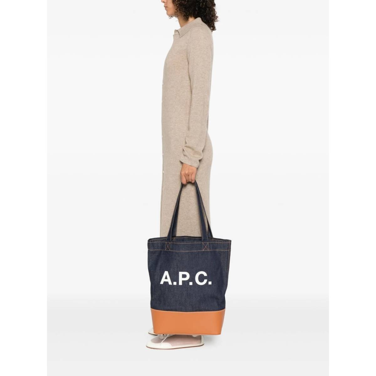 A.P.C. Bag Shoulder Bag - Blue/Brown - Image 4 of 5