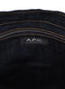A.P.C. Axel Small Tote Bag - Blue/Brown - Thumbnail 5