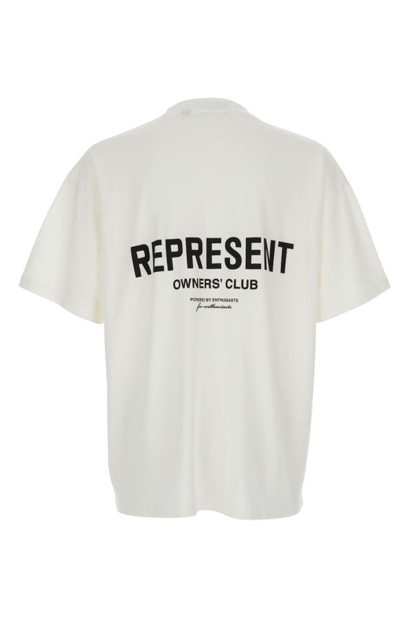 Represent Logo T-Shirt - White