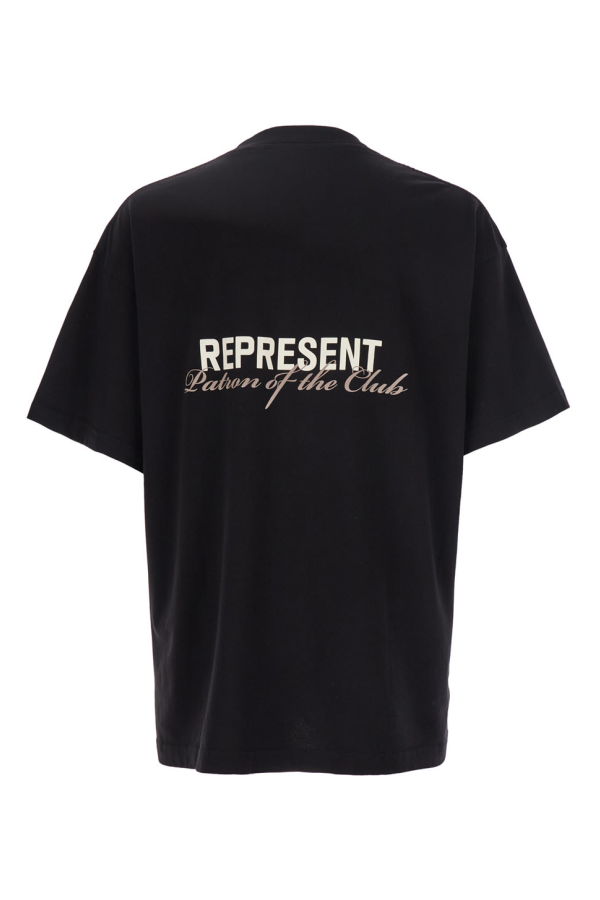 Represent Patron Of The Club Crewneck Tee - Black