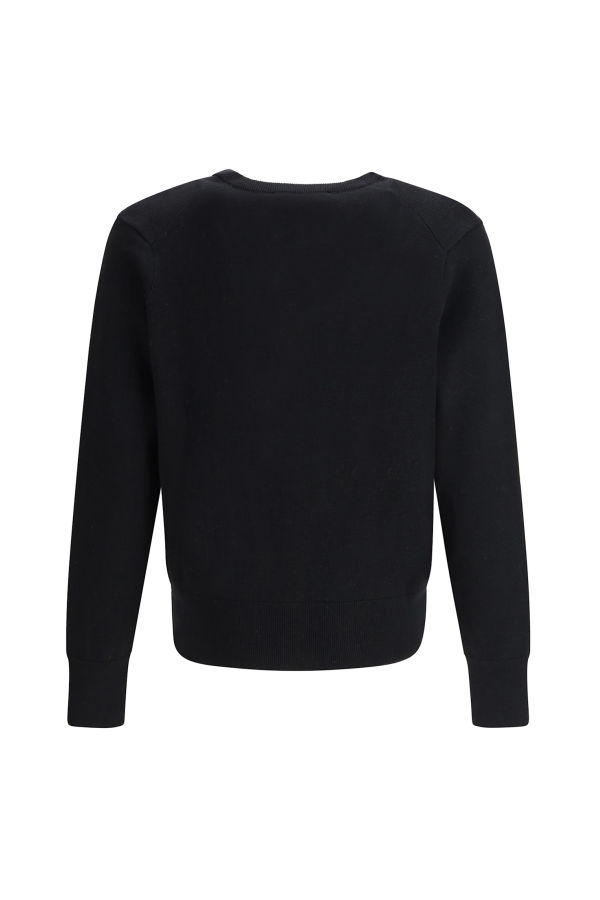 Ami Alexandre Mattiussi Ami De Coeur Cardigan - Black
