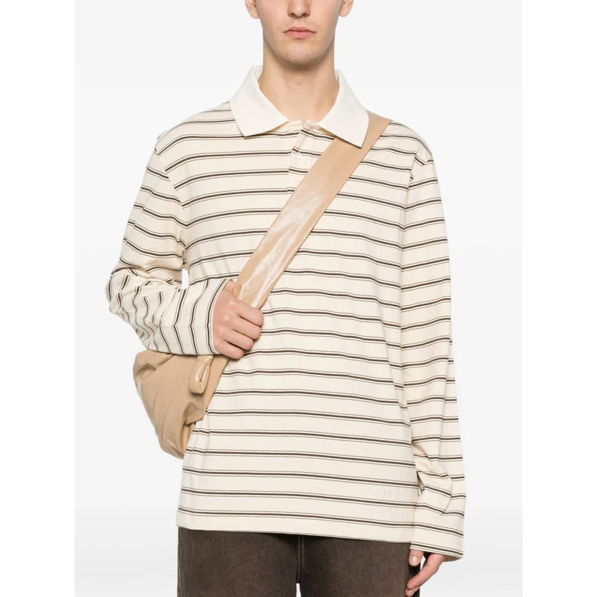 A.P.C. Sweater Polo Shirt - Beige - Image 2 of 5