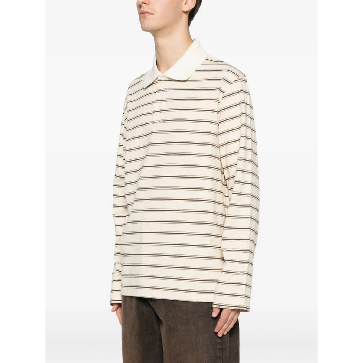 A.P.C. Sweater Polo Shirt - Beige - Image 4 of 5