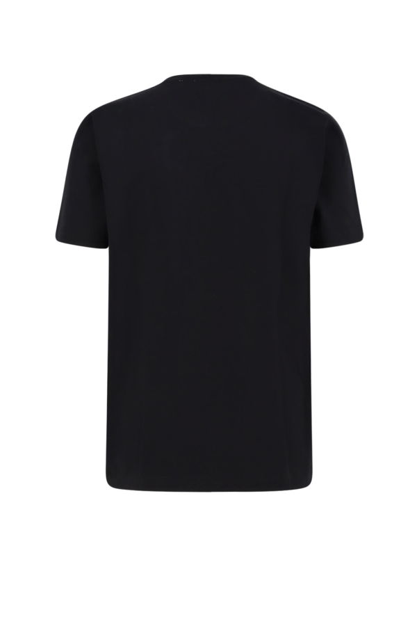 Off-White Cotton Tee - Black