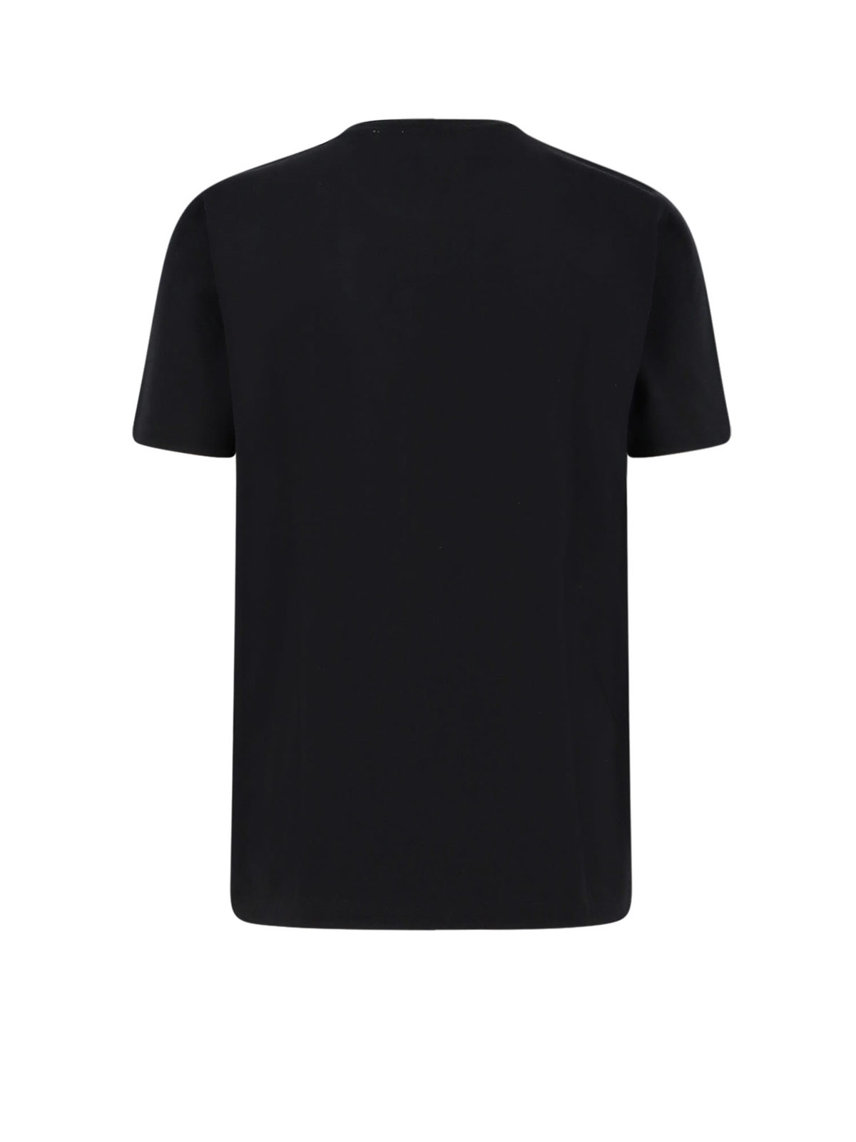 Off-White Cotton Tee - Black - Image 2 of 3