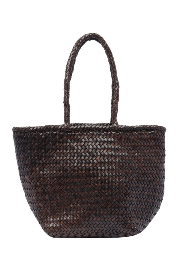 Dragon Diffusion Small Grace Basket Bag - Brown