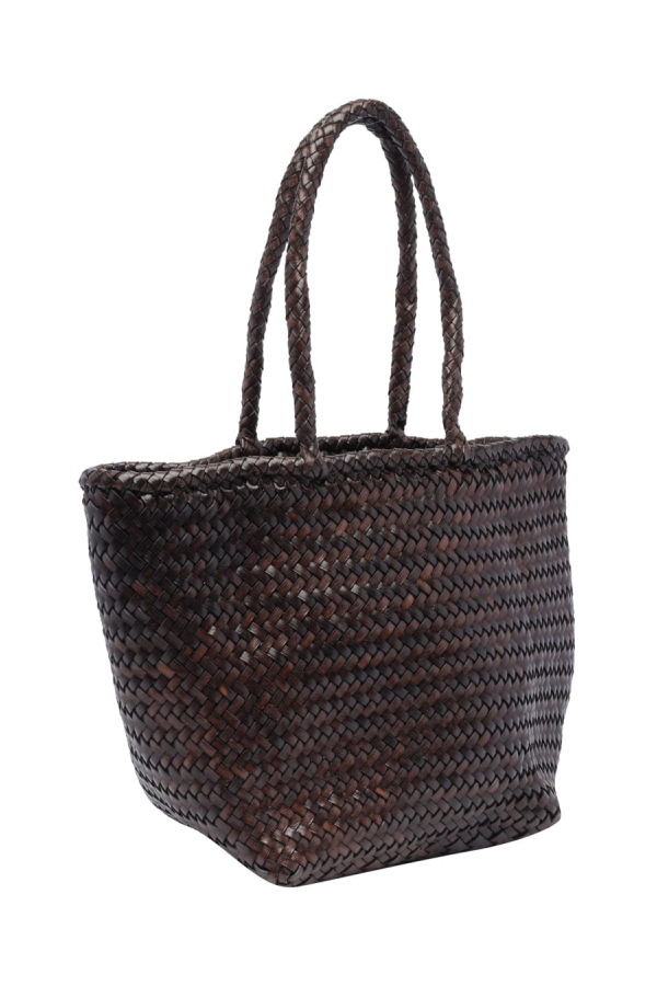 Dragon Diffusion Small Grace Basket Bag - Brown