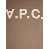 A.P.C. Logo Tee - Khaki - Thumbnail 3