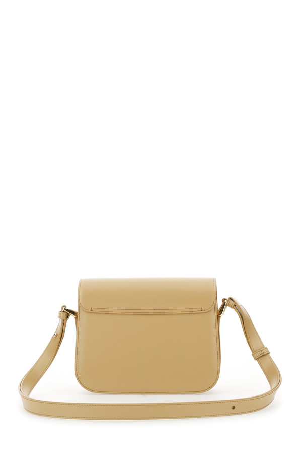 A.P.C. Grace Small Crossbody Bag - Beige