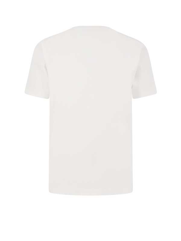 Off-White Cotton T-Shirt - White
